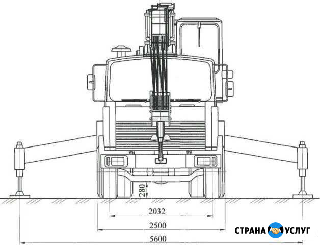 Услуги автокрана Новошахтинск - изображение 1