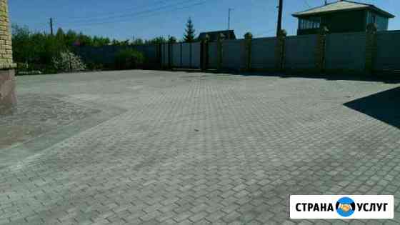 Укладка тротуарной плитки Курган