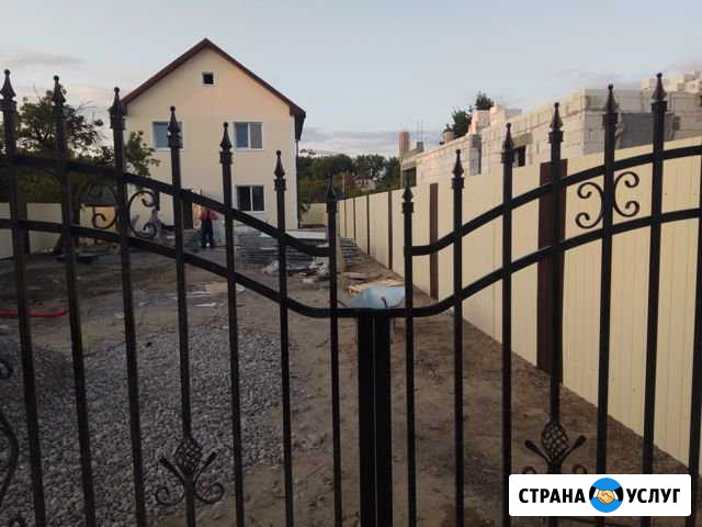 Заборы из профлиста, евроштакетник, сетка Знаменск - изображение 1