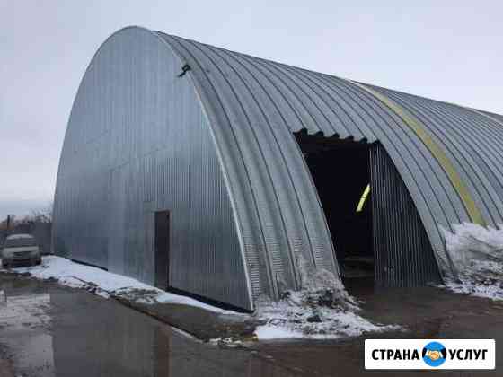 Ангар склад бескаркасный Нурлат