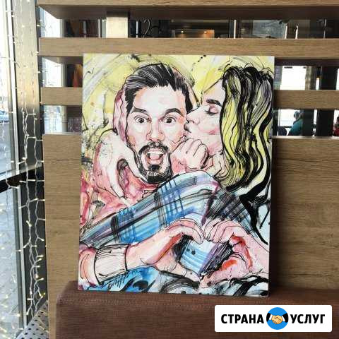 Портрет в подарок Братск - изображение 1