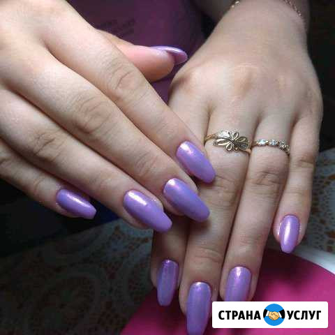 Наращивание ногтей гелем и покрытие гель-лаком Крымск - изображение 1