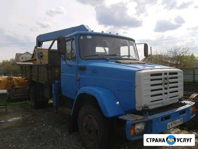 Услуги манипулятора.Борт 7т кран 3т Пенза - изображение 1
