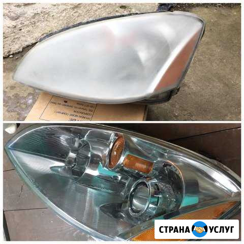 Полировка фар Краснодар - изображение 1