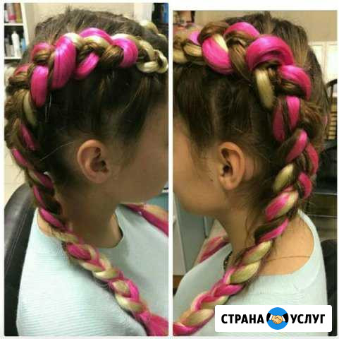 Наращивание волос. Плетение кос, брейдов Коломна Коломна - изображение 1