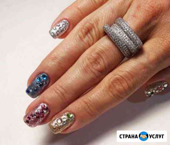 Наращивание ногтей (гель), гель лак Аксай