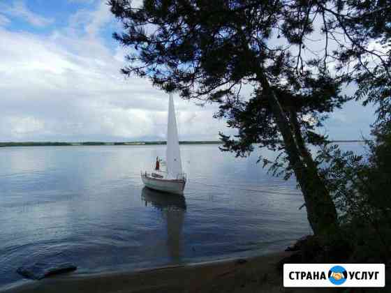 Прогулки на парусной яхте по Рыбинскому вдхр Рыбинск