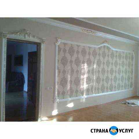 Клею обои и корнизы Гудермес