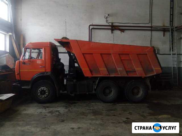 Услуги самосвала Камаз 65115, 15т Бийск - изображение 1