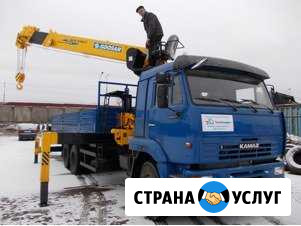 Услуги Крана Манипулятора на базе Камаз 65117 Ковылкино - изображение 1