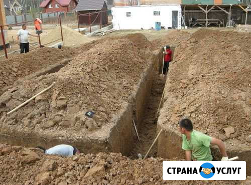 Копка траншей,колодцев фундамент Ростов-на-Дону - изображение 1