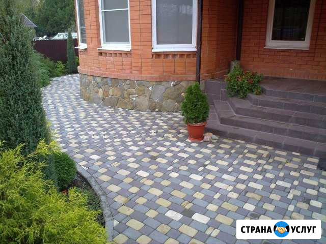 Укладка тротуарной плитки Шахты - изображение 1