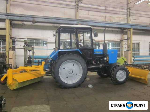 Услуги щетки мтз / Аренда трактора со щеткой Ярославль - изображение 1