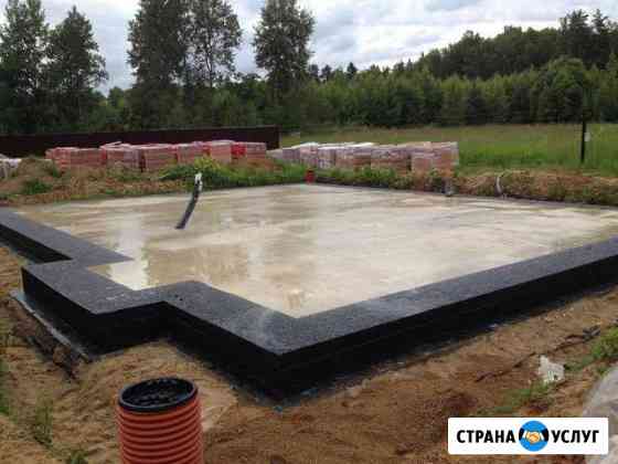 Монолитный фундамент под ключ Санкт-Петербург