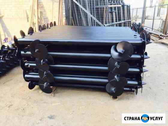 Монтаж винтовых свай, винтовые сваи Санкт-Петербург