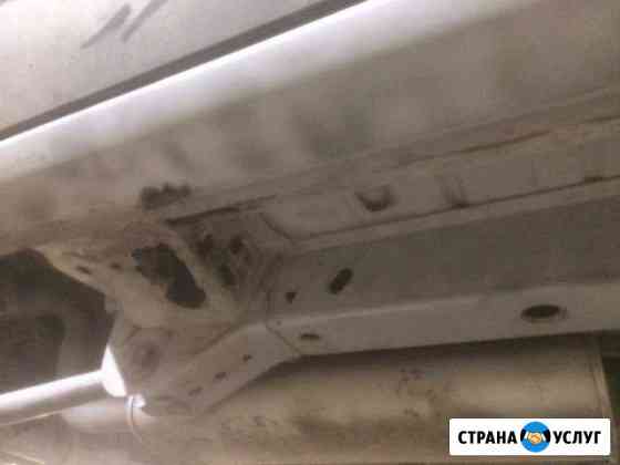 Пескоструйная очистка днища автомобиля Санкт-Петербург