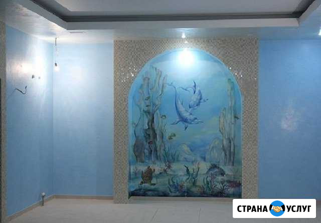 Поклейка обоев. Окраска, конструктивная Подольск - изображение 1