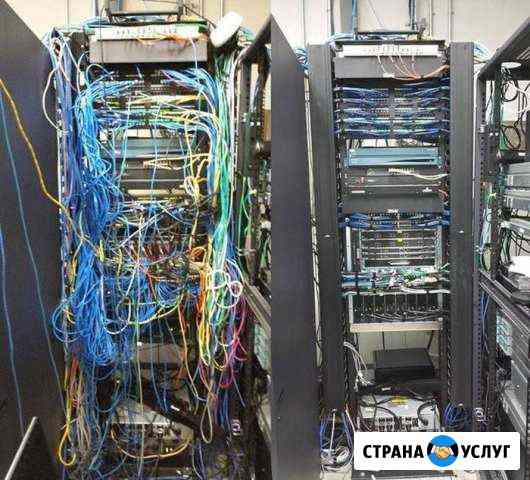 Прокладка интернет кабеля, Поиск и устранение Москва