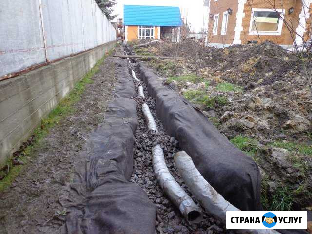 Дренаж Канализация Земляные работы Ручная Копка Санкт-Петербург - изображение 1