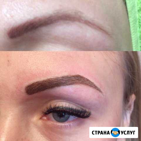 Татуаж 6d, микроблейдинг, ручной татуаж бровей Балашиха - изображение 1