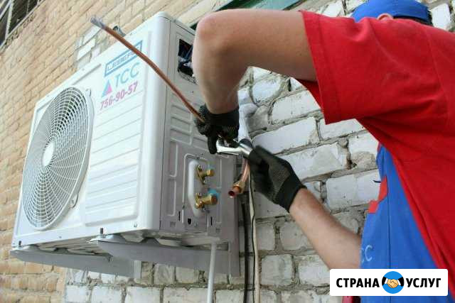 Монтаж сплит-систем любой мощности Новочеркасск - изображение 1