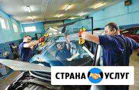 Замена лобового стекла. Выездная установка Санкт-Петербург