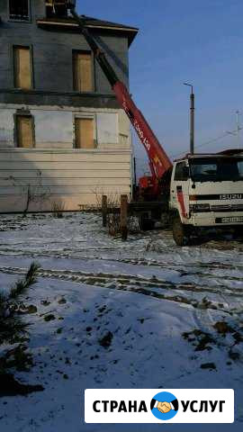 Аренда автоподъемника 25 м. Кран 10т Благовещенск - изображение 1