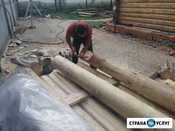 Замена нижнего бруса, замена бревна Глебовский