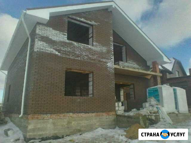 Кладка забора домов коттеджей и кровельные работы Балабаново - изображение 1