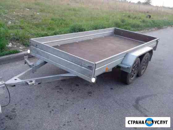 Услуги легкового авто с прицепом