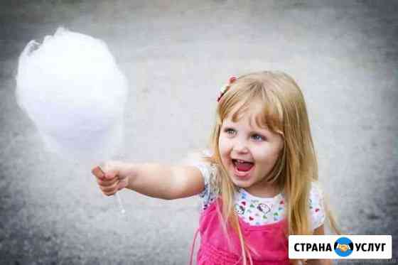 Сладкая сахарная вата, попкорн и коктейли напитки Краснодар