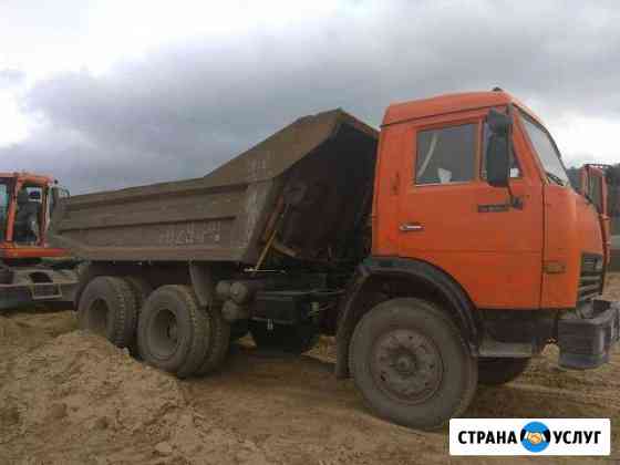 Пгс гравий щебень.Услуги самосвала камаз Улан-Удэ