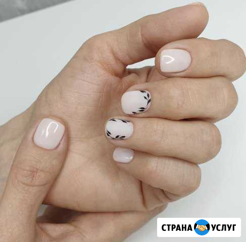 Комбинированный маникюр + покрытие гель-лаком Луховицы - изображение 1