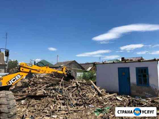 Снос, демонтаж строений. Вывоз мусора Холмская