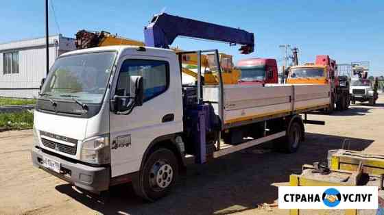 Аренда манипулятора Mitsubishi fuso, Ford transit Санкт-Петербург