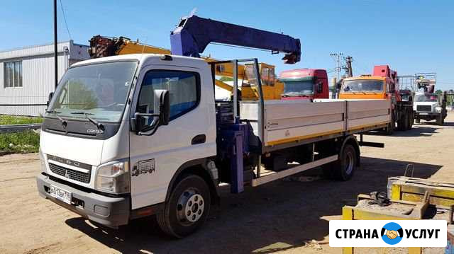 Аренда манипулятора Mitsubishi fuso, Ford transit Санкт-Петербург - изображение 1