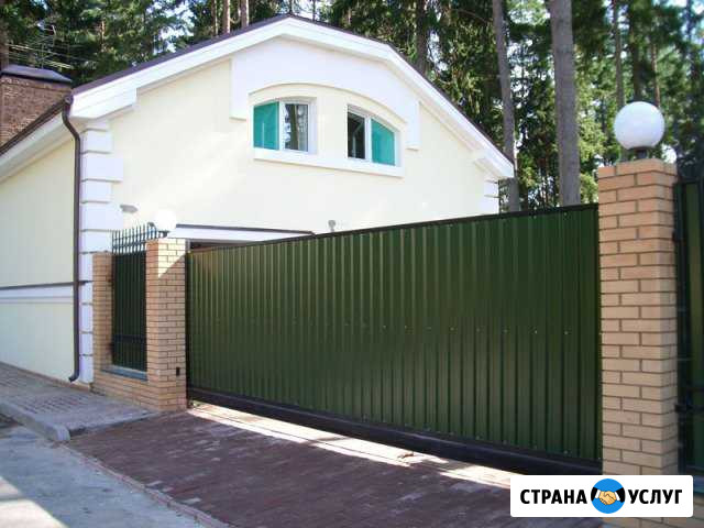 Ворота автоматические, откатные, распашные ворота Таруса - изображение 1