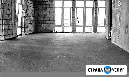 Стяжка пола (механизированная) за 1 день до 450 кв Павловская - изображение 1
