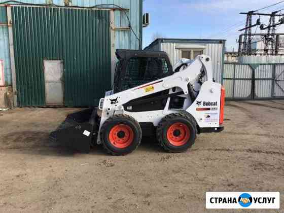 Аренда колесного минипогрузчика Bobcat Москва