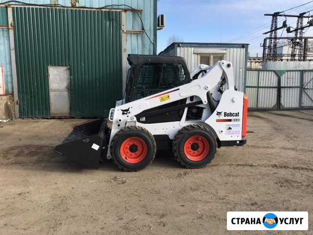 Аренда колесного минипогрузчика Bobcat Москва - изображение 1