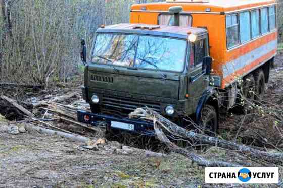 Перевозка туристов вездеход Камаз и Соболь 4х4 Красновишерск