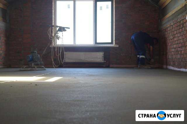 Полусухая стяжка пола Абинск - изображение 1