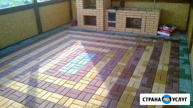 Укладка тротуарной плитки Усмань - изображение 1