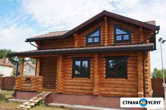 Срубы бань и домов из бревна Иваново