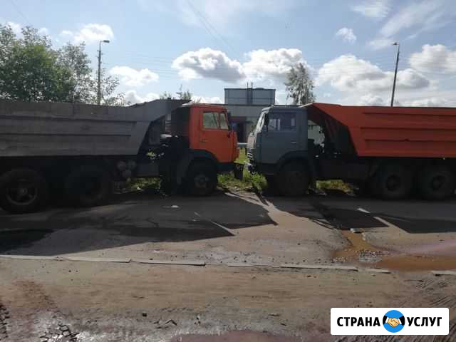 Пгс, земля, торф, щебень, песок, бой кирпича Сокол - изображение 1