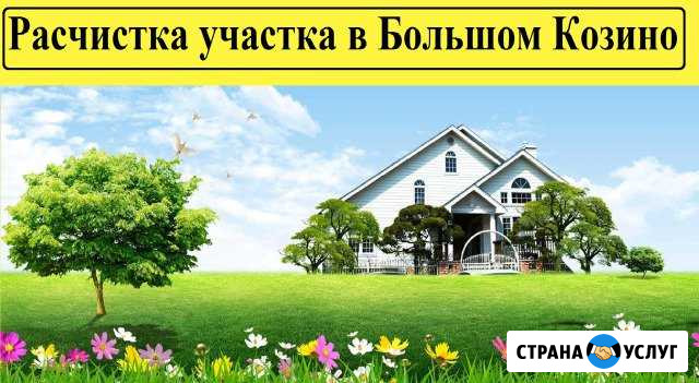 Расчистка участка/Спил деревьев Большое Козино - изображение 1