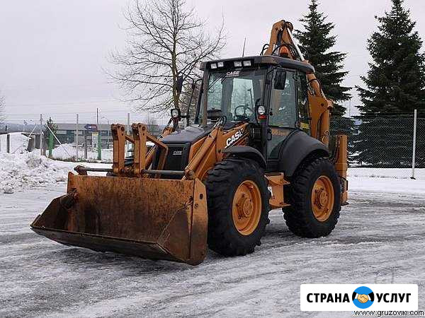 Услуги, аренда экскаватора - погрузчика Смоленск - изображение 1