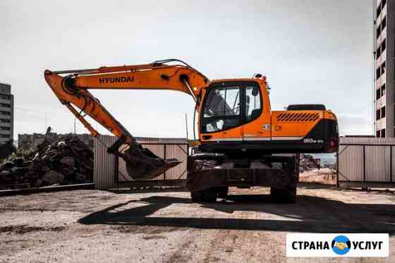 Экскаваторы колёсные CAT hyundai doosan Волгоград