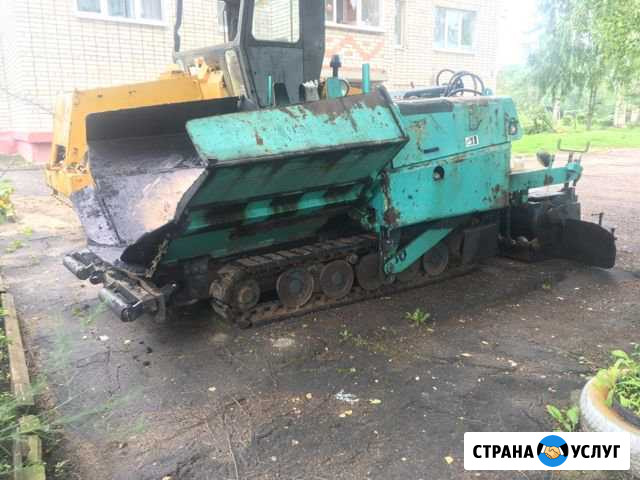 Аренда асфальтоукладчика 4 м Ярославль - изображение 1
