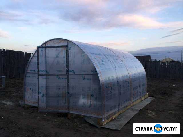 Монтаж теплиц Минусинск - изображение 1